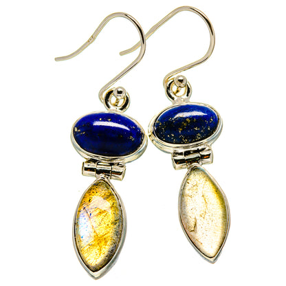 Labradorite Earrings handcrafted by Ana Silver Co - EARR414963