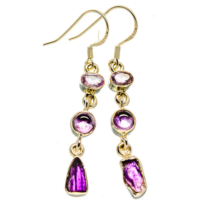 Amethyst Earrings handcrafted by Ana Silver Co - EARR414980