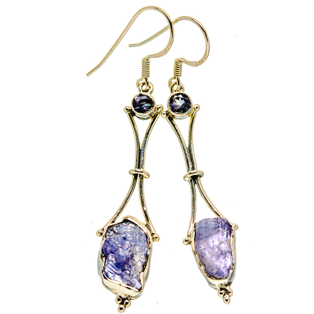 Tanzanite Earrings handcrafted by Ana Silver Co - EARR414981