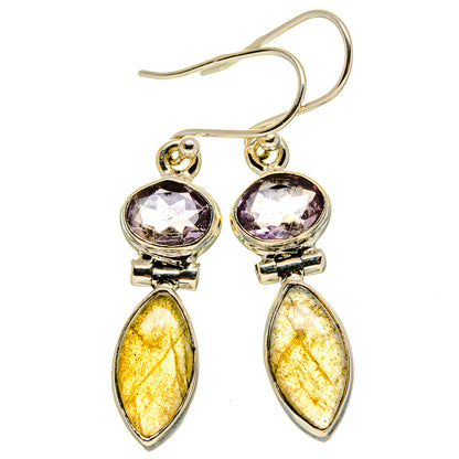 Labradorite Earrings handcrafted by Ana Silver Co - EARR414985