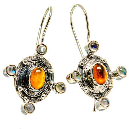 Carnelian Earrings handcrafted by Ana Silver Co - EARR414986