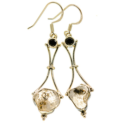 Herkimer Diamond Earrings handcrafted by Ana Silver Co - EARR415001
