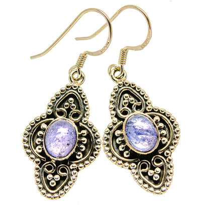 Tanzanite Earrings handcrafted by Ana Silver Co - EARR415002