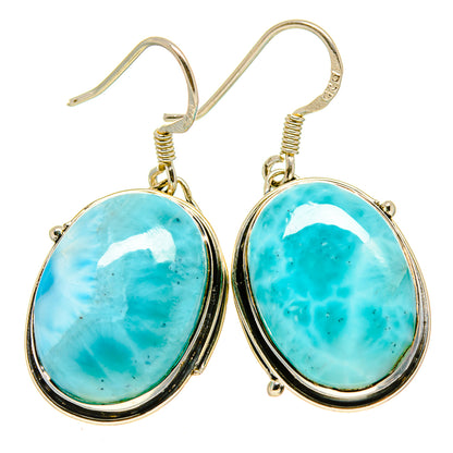 Larimar Earrings handcrafted by Ana Silver Co - EARR415031