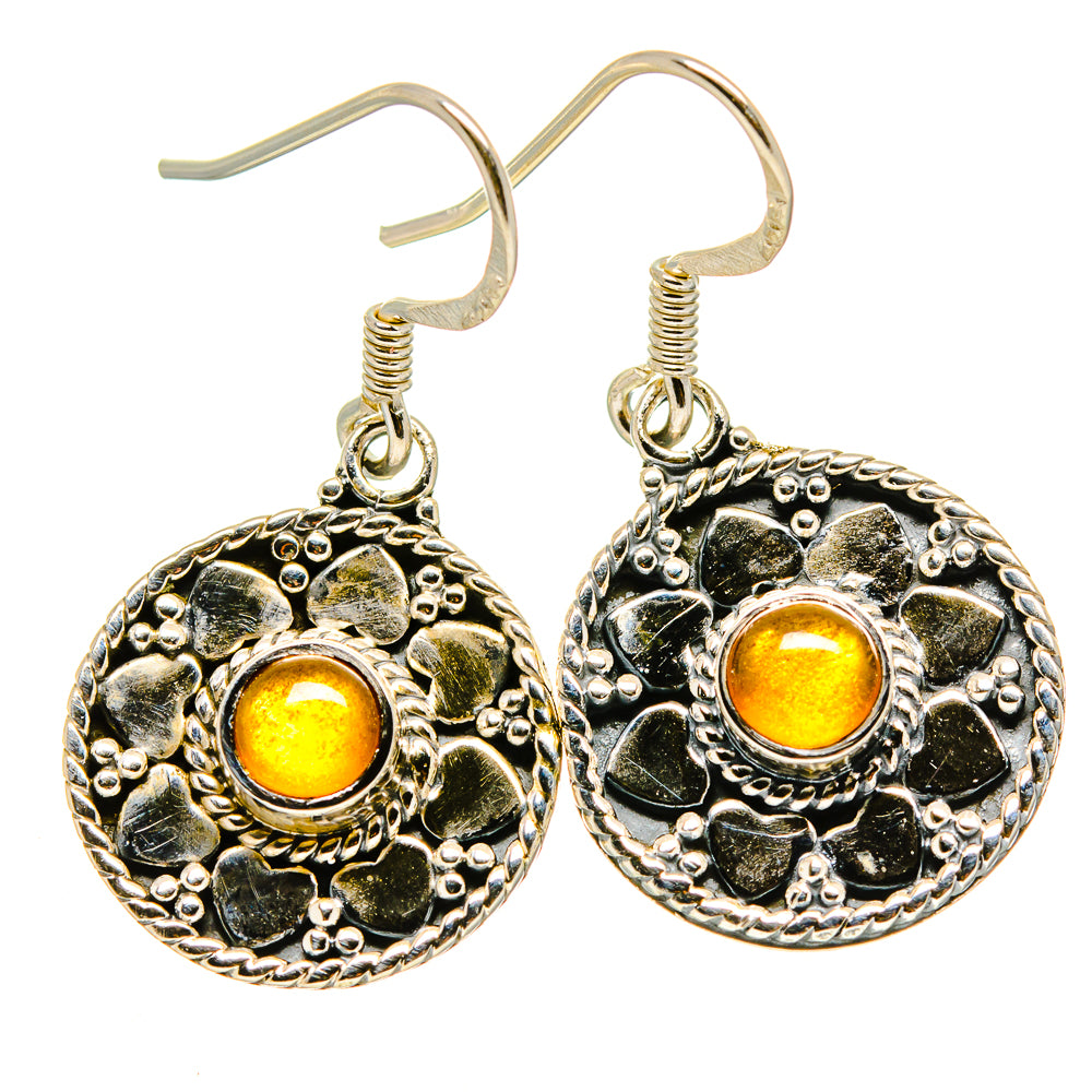Ethiopian Opal Earrings handcrafted by Ana Silver Co - EARR415034