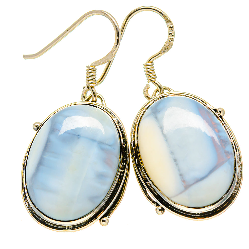 Owyhee Opal Earrings handcrafted by Ana Silver Co - EARR415061