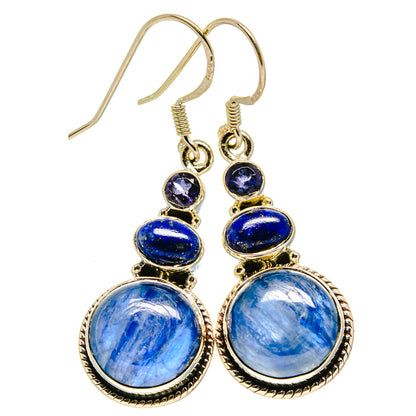 Kyanite Earrings handcrafted by Ana Silver Co - EARR415070