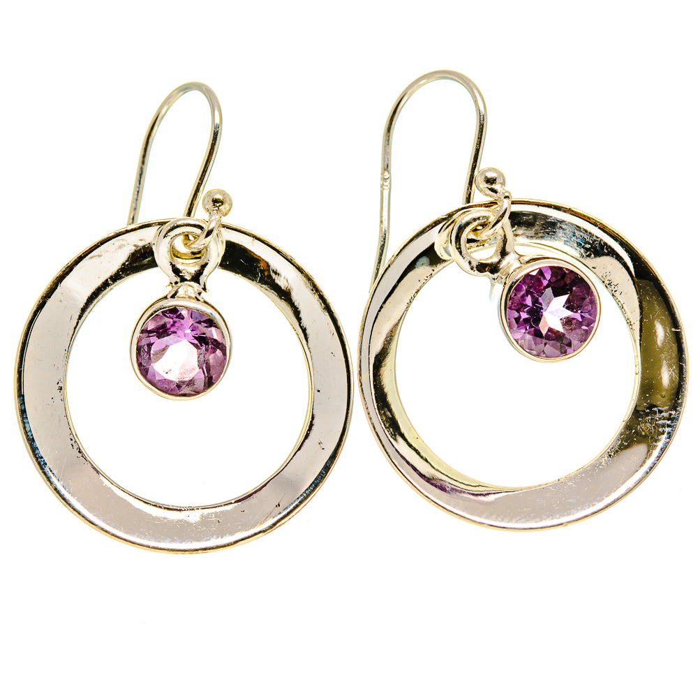 Amethyst Earrings handcrafted by Ana Silver Co - EARR415074