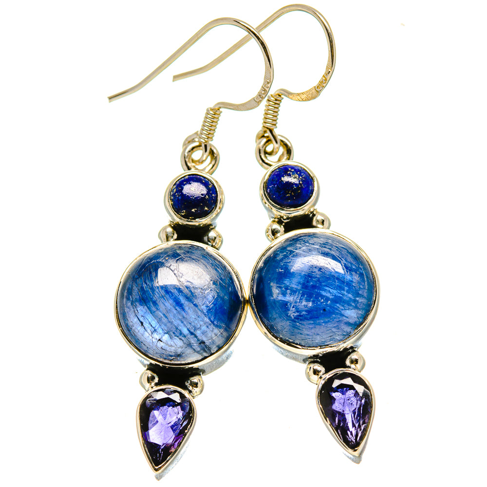 Kyanite Earrings handcrafted by Ana Silver Co - EARR415078