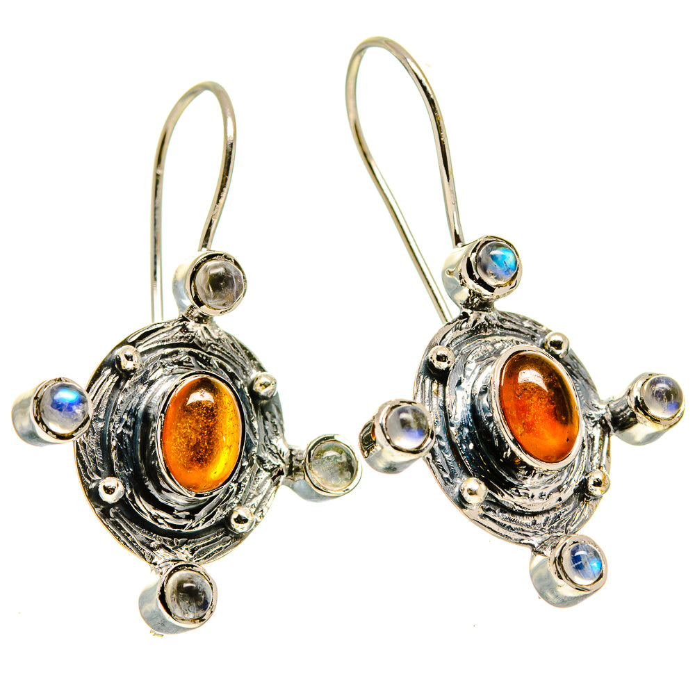 Citrine Earrings handcrafted by Ana Silver Co - EARR415092