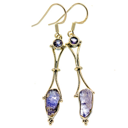 Tanzanite Earrings handcrafted by Ana Silver Co - EARR415099