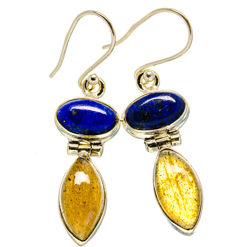 Labradorite Earrings handcrafted by Ana Silver Co - EARR415131