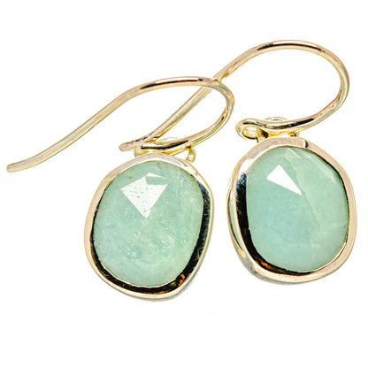 Aquamarine Earrings handcrafted by Ana Silver Co - EARR415139
