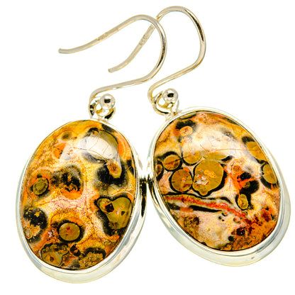 Poppy Jasper Earrings handcrafted by Ana Silver Co - EARR415142
