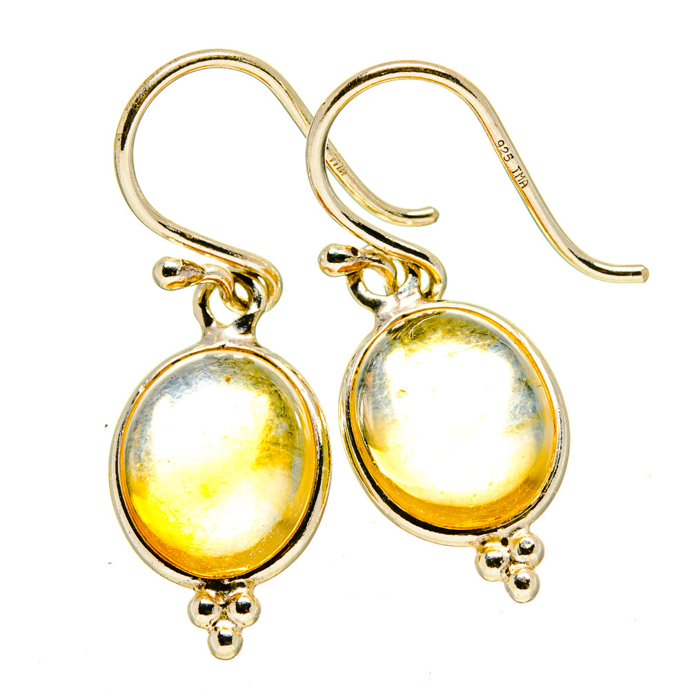 Citrine Earrings handcrafted by Ana Silver Co - EARR415151