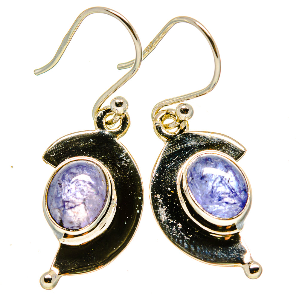 Tanzanite Earrings handcrafted by Ana Silver Co - EARR415166