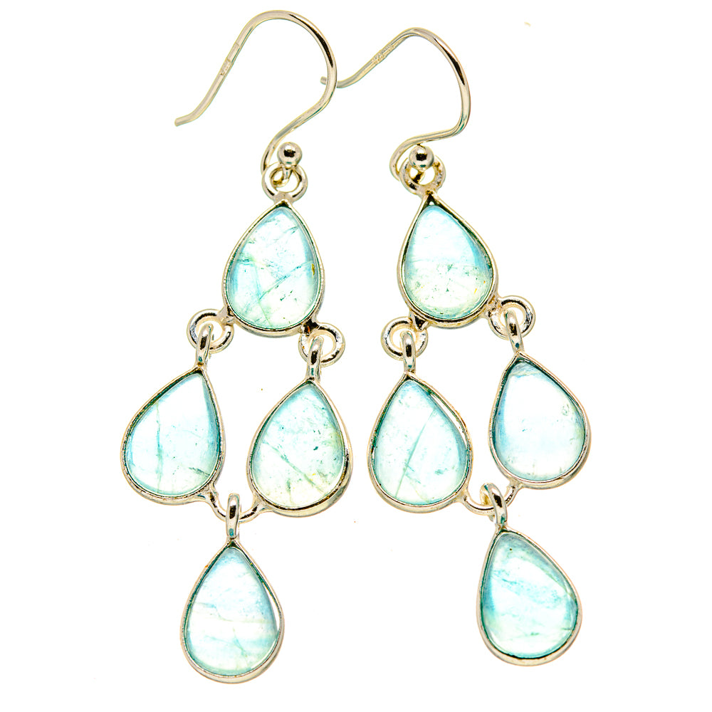 Aquamarine Earrings handcrafted by Ana Silver Co - EARR415172