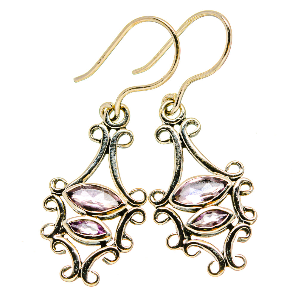 Amethyst Earrings handcrafted by Ana Silver Co - EARR415231