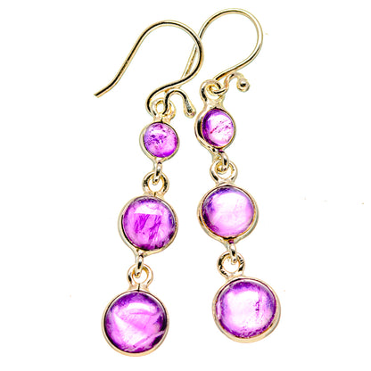 Amethyst Earrings handcrafted by Ana Silver Co - EARR415233