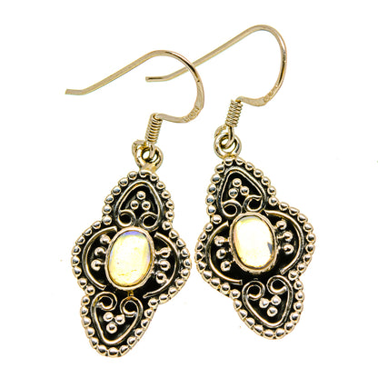 Ethiopian Opal Earrings handcrafted by Ana Silver Co - EARR415237