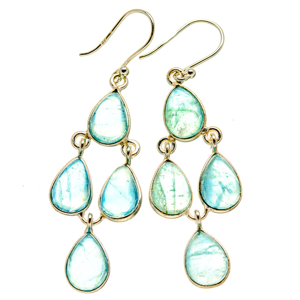 Aquamarine Earrings handcrafted by Ana Silver Co - EARR415241