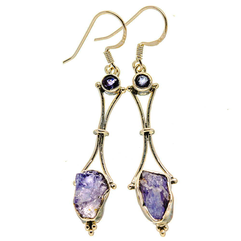 Tanzanite Earrings handcrafted by Ana Silver Co - EARR415248