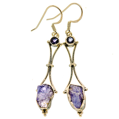 Tanzanite Earrings handcrafted by Ana Silver Co - EARR415248