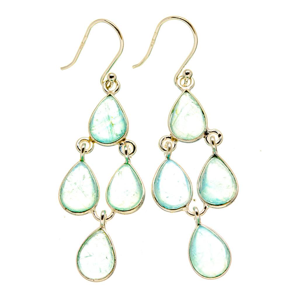Aquamarine Earrings handcrafted by Ana Silver Co - EARR415249