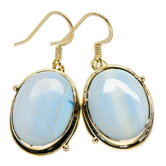 Owyhee Opal Earrings handcrafted by Ana Silver Co - EARR415293