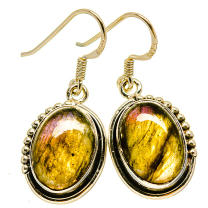 Labradorite Earrings handcrafted by Ana Silver Co - EARR415299