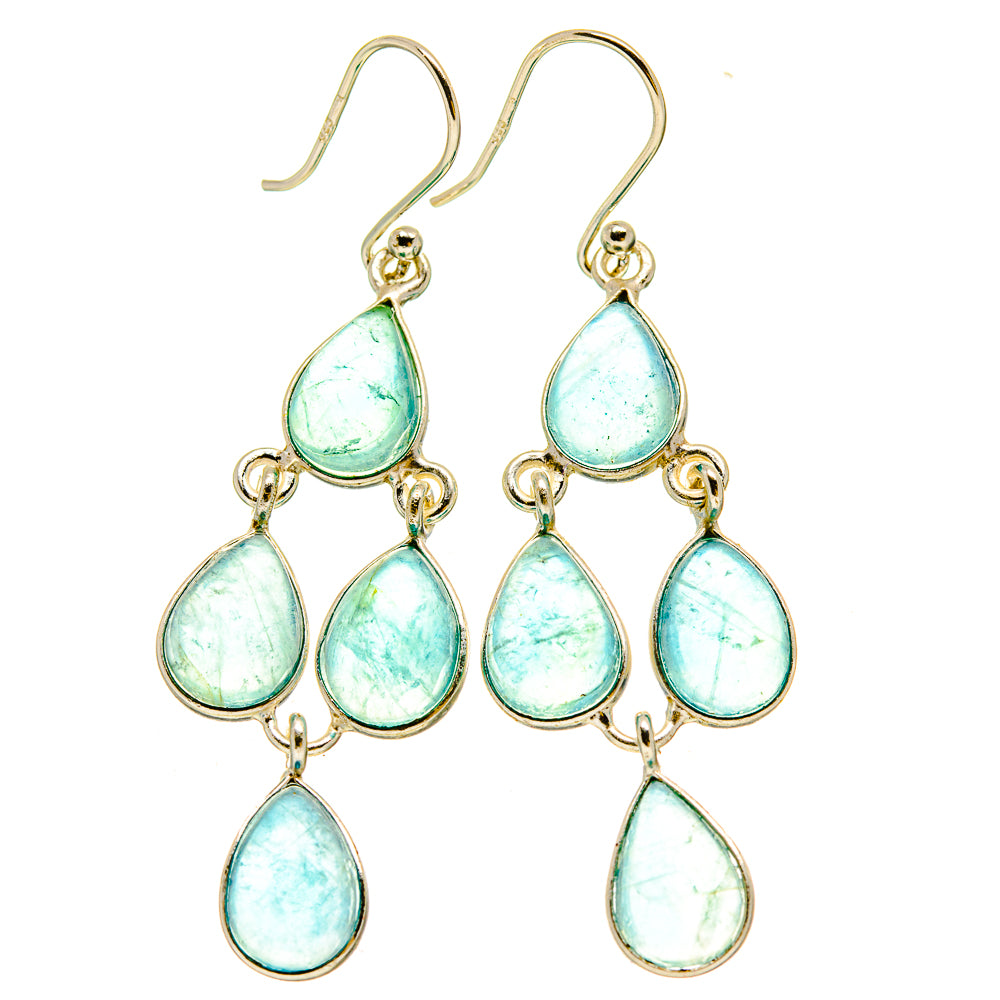 Aquamarine Earrings handcrafted by Ana Silver Co - EARR415311