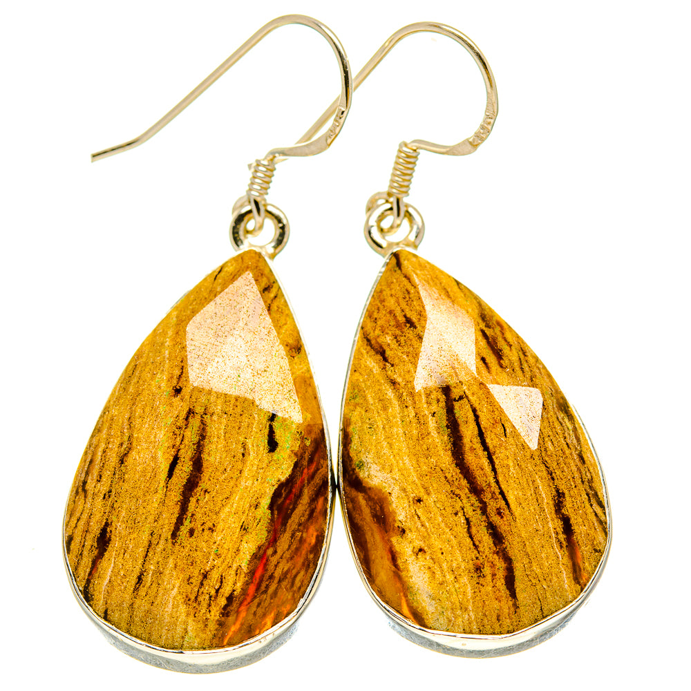 Mookaite Earrings handcrafted by Ana Silver Co - EARR415323
