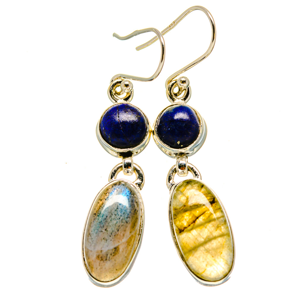 Labradorite Earrings handcrafted by Ana Silver Co - EARR415348