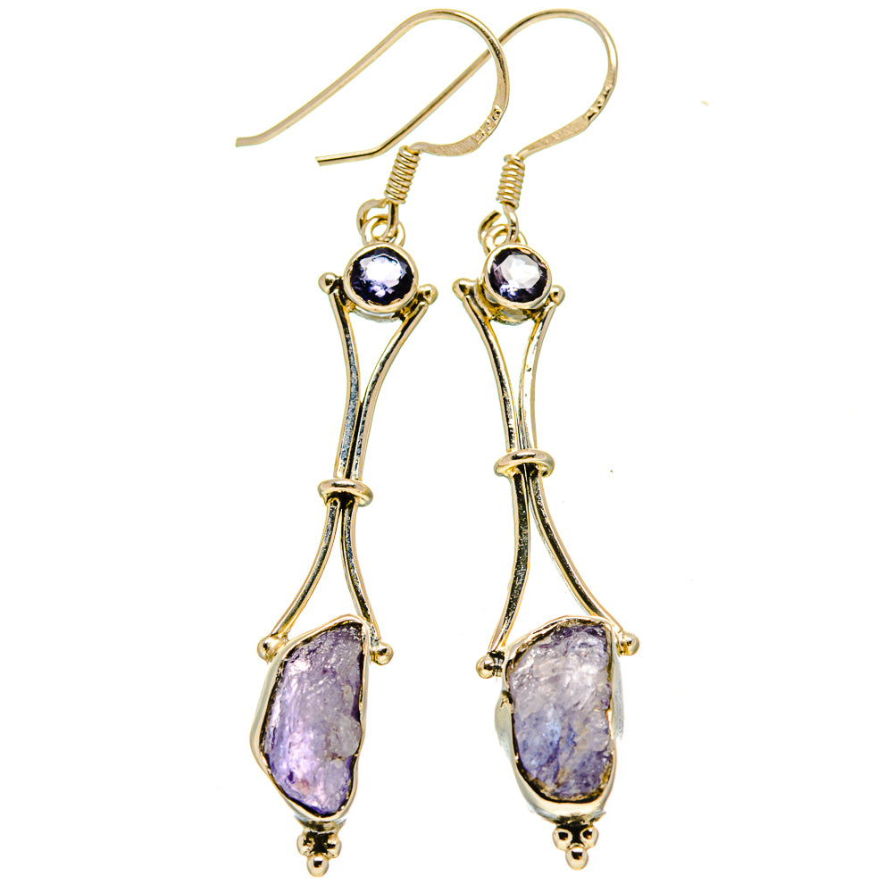 Tanzanite Earrings handcrafted by Ana Silver Co - EARR415358