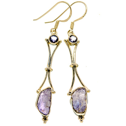 Tanzanite Earrings handcrafted by Ana Silver Co - EARR415358