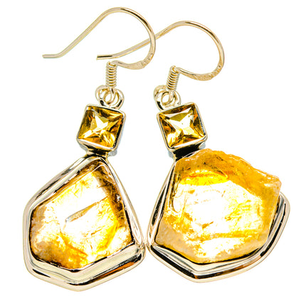 Citrine Earrings handcrafted by Ana Silver Co - EARR415365
