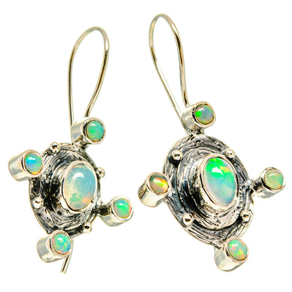 Ethiopian Opal Earrings handcrafted by Ana Silver Co - EARR415372