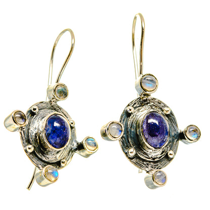 Tanzanite Earrings handcrafted by Ana Silver Co - EARR415388