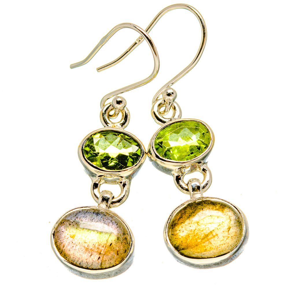 Labradorite Earrings handcrafted by Ana Silver Co - EARR415410