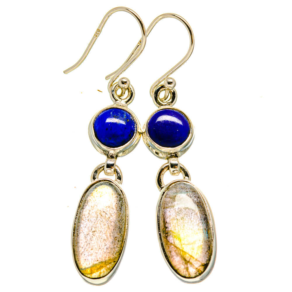 Labradorite Earrings handcrafted by Ana Silver Co - EARR415429
