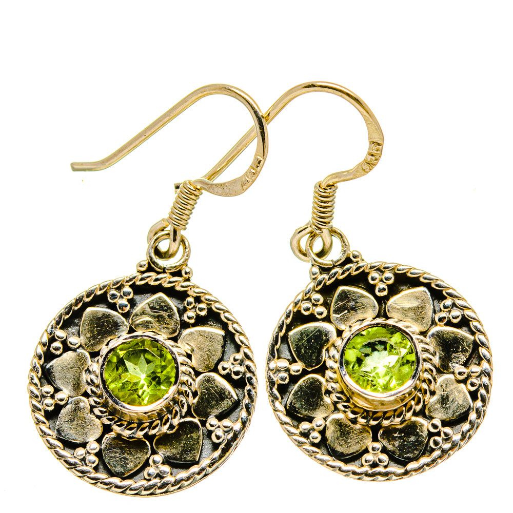 Peridot Earrings handcrafted by Ana Silver Co - EARR415430