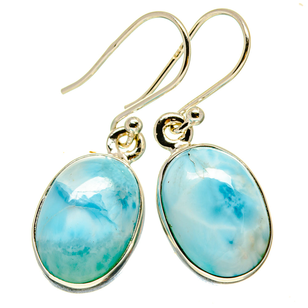 Larimar Earrings handcrafted by Ana Silver Co - EARR415438