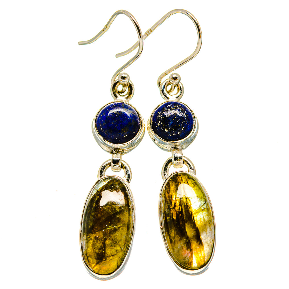 Labradorite Earrings handcrafted by Ana Silver Co - EARR415466