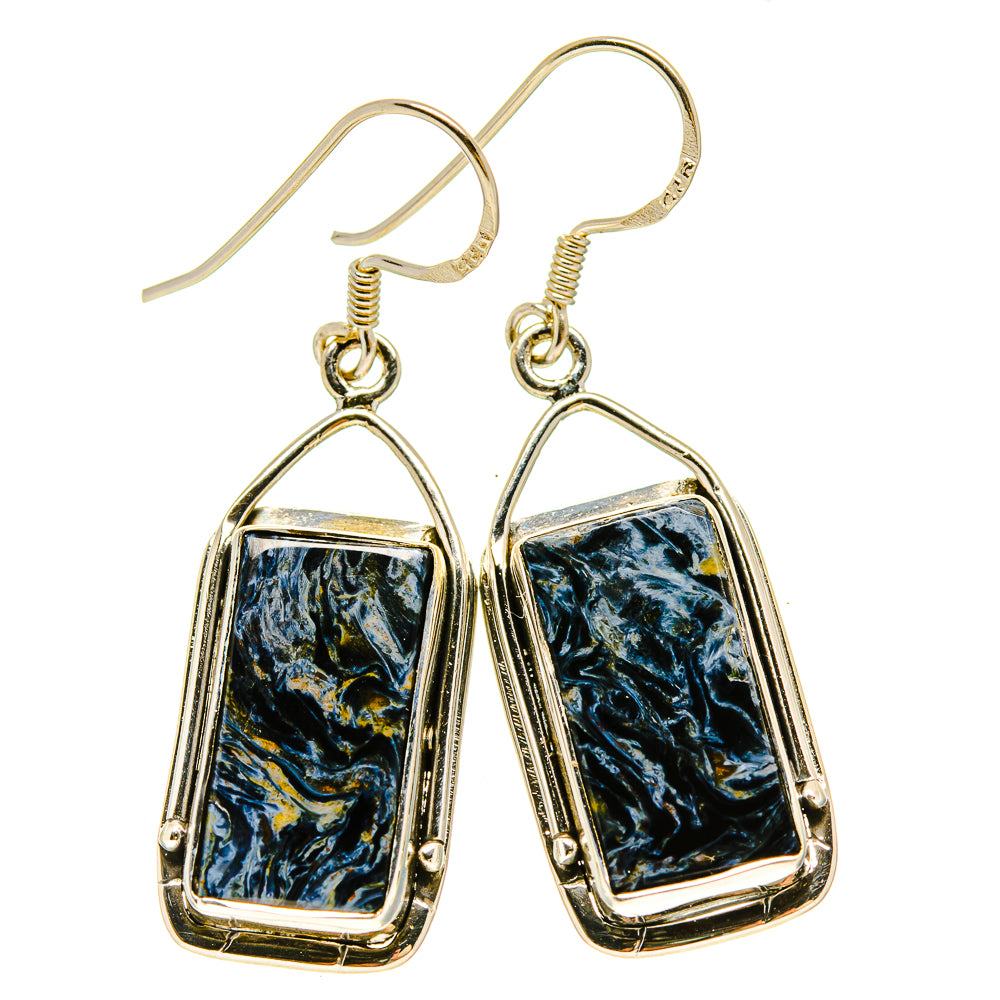 Pietersite Earrings handcrafted by Ana Silver Co - EARR415473