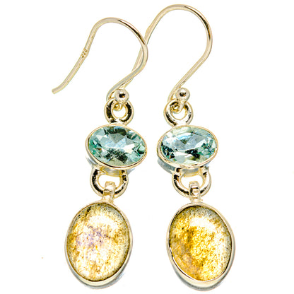 Labradorite Earrings handcrafted by Ana Silver Co - EARR415479