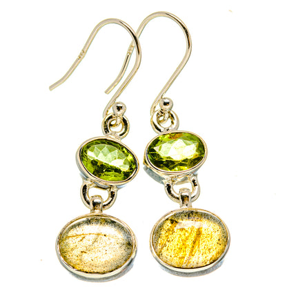 Labradorite Earrings handcrafted by Ana Silver Co - EARR415485