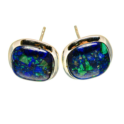 Azurite Earrings handcrafted by Ana Silver Co - EARR415498