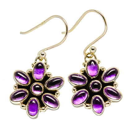Amethyst Earrings handcrafted by Ana Silver Co - EARR415519