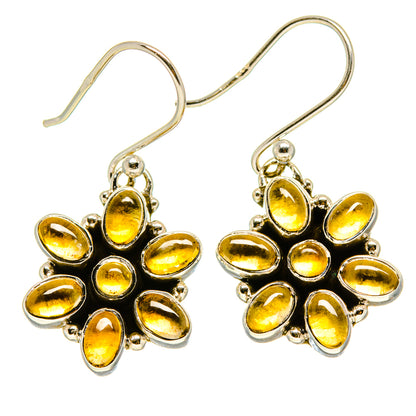 Citrine Earrings handcrafted by Ana Silver Co - EARR415522