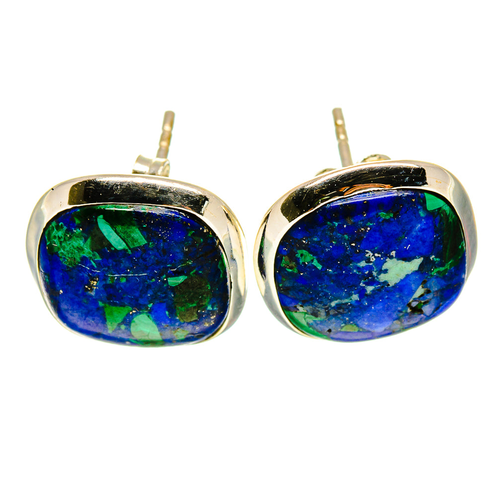Azurite Earrings handcrafted by Ana Silver Co - EARR415538